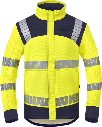 Havep - Softshell Multi Protector+, fluo geel/marine, Heren, maat XS