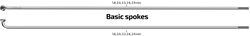 Sapim Spaken 288-14 Leader ø2mm FG 2,3 RVS (100 stuks)