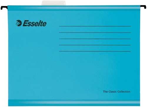 Hangmap Esselte Classic A4 V-bodem 345x240mm blauw