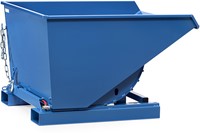 Uitwendige Kantelbak met aftapkraan afm. 1.294 x 731 x 837 mm voor stortgoederen