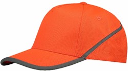 Cap Reflectie 653002 Fluor Orange One Size