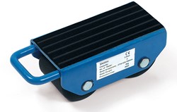 Transportroller Draagvlak 220 x 100 mm tot 2,5 ton, met 2 wielen