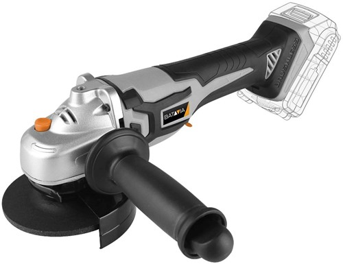 Batavia - 18V brushless accu haakse slijper 115 mm Maxxpack 