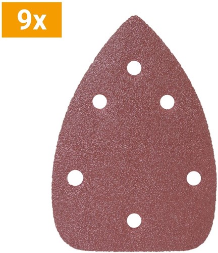 Batavia - Schuurpapier set (9 stuks) - Grof