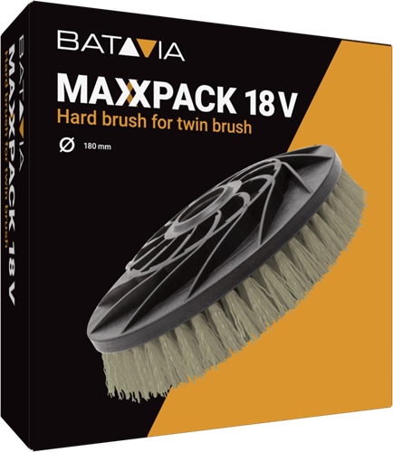 Batavia - Twin Brush harde borstel (grijs)-2