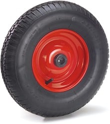 Luchtband 400 x 100 mm Stalen velg - rood 400 x 100 mm - Blok 4 PR