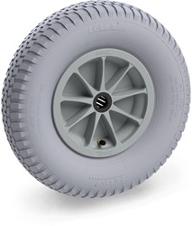 Luchtband x mm-4 PR blok – streeploos Polyamide velg grijs, NL 75, as 25 - DV 420 kg