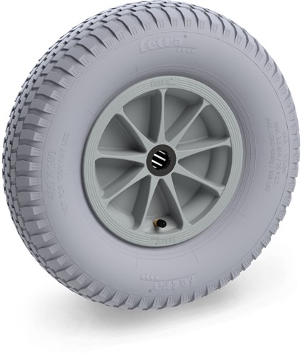 Luchtband x mm-4 PR blok – streeploos Polyamide velg grijs, NL 75, as 25 - DV 420 kg