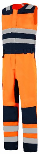 Bodybroek High Vis Bicolor 753007 Fluor Orange-Ink 64