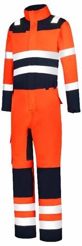 Overall High Vis Bicolor 753009 Fluor Orange-Ink 60