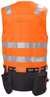 Helly Hansen - Alna 2.0 Cons Vest, Heren, maat XS, Oranje/Ebbenhout-2