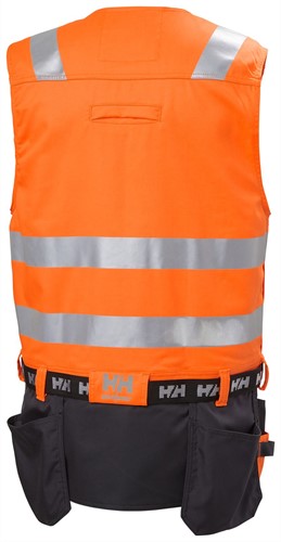 Helly Hansen - Alna 2.0 Cons Vest, Heren, maat XS, Oranje/Ebbenhout-2