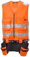 Helly Hansen - Alna 2.0 Cons Vest, Heren, maat XS, Oranje/Ebbenhout