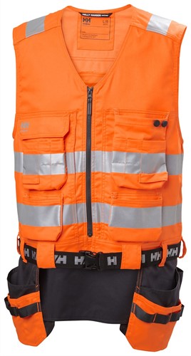 Helly Hansen - Alna 2.0 Cons Vest, Heren, maat XS, Oranje/Ebbenhout