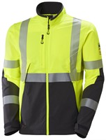 Helly Hansen - Icu Brz Jacket, Heren, maat XL, Geel/Ebbenhout
