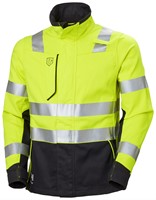 Helly Hansen - Fyre Jacket, Heren, maat XS, Geel/Ebbenhout