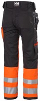 Helly Hansen - Alna 2.0 Cons Pant Cl 1, Heren, maat C44, Oranje/Ebbenhout-2