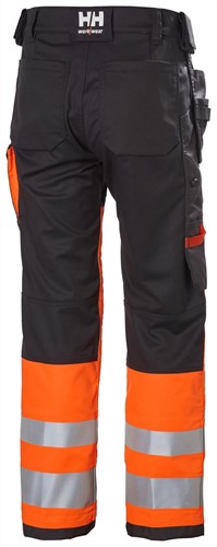 Helly Hansen - Alna 2.0 Cons Pant Cl 1, Heren, maat C44, Oranje/Ebbenhout-2