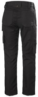 Helly Hansen - W Luna Work Pant, Dames, maat C34, Zwart-2
