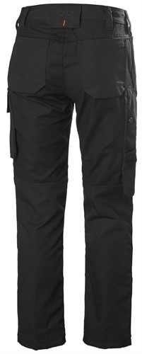 Helly Hansen - W Luna Work Pant, Dames, maat C34, Zwart-2