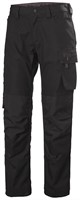 Helly Hansen - W Luna Work Pant, Dames, maat C34, Zwart