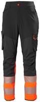 Helly Hansen - Icu Brz Cargo Pant Cl 1, Heren, maat C44, Oranje/Ebbenhout