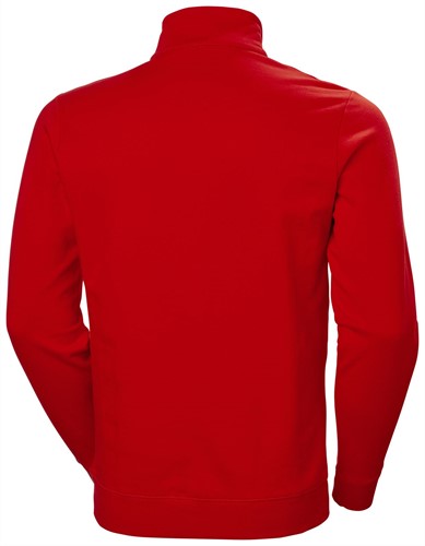 Helly Hansen - Manchester Half Zip Sweatshirt, Heren, maat XS, Alarmrood-2