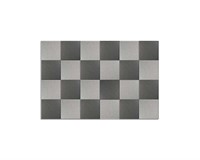 Akoestische PET-vilt wandtegels, set van 24, combi set grijs, Afmeting: 30x30 cm