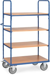 Etagewagen tot 600 kg, 4 etages, 1800 mm hoog