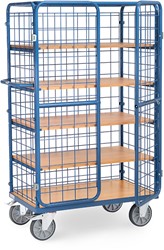 Etagewagen Laadvlak tot 600 kg, 5 etages, 1800 mm hoog