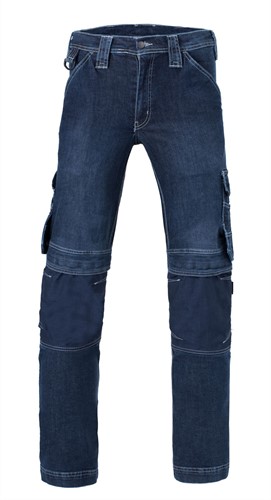 Havep - Heren jeans Attitude kniezakken, marine, Heren, maat 38/36