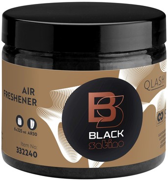 Luchtverfrisser BlackSatino AR30 constant Qlash 332240