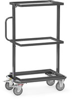 ESD-Bijzetwagen open frameLaadvlak 600 x 400 mm200 kg, met open frame