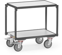 ESD-Eurobakken rolplateau 2 etages met rand Laadvlak 605 x 408 mm tot 250 kg