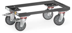 ESD-Eurobakken rolplateau Laadvlak 605 x 408 mm tot 250 kg, open frame