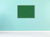 Smit Visual - Prikbord "Accent", Softline profiel 16 mm, AK003, Groen-2