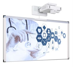 Smit Visual - Projectiebord (16:9) ExtraFlat, Low Gloss, finger touch"