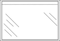 Paklijstenvelop CleverPack zelfklevend onbedrukt 230x155mm pak à 100st