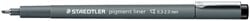 Fineliner Staedtler Pigment 308 zwart 0.3-2.0mm