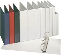 Presentatieringband Esselte panorama A4 4-rings D-mechaniek 38mm PP zwart-2