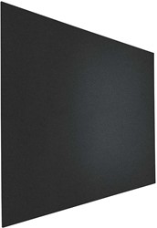 Smit Visual - Prikbord bulletin, Float, frameloos, zwart