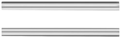 Jantex metalen buis (2 stuks)