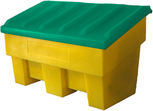 Strooizout opslagbak - 180 / 330 Liter