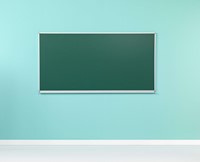 Smit Visual - Schoolbord, krijt groen, Softline 19 mm, Afmeting: 120x400 cm-2