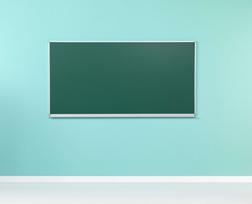 Smit Visual - Schoolbord, krijt groen, Softline 19 mm, Afmeting: 120x400 cm-2