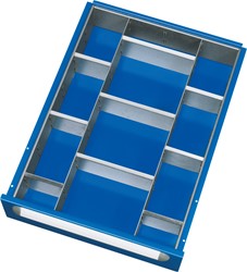Verdeelset 2-9 voor lade 390x560 mm
