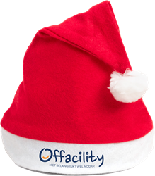 Kerstmuts met eigen logo