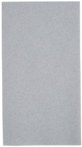 Fiesta Recyclable Premium airlaid dinerservetten grijs 40x40cm 1/8 vouw (500 stuks)