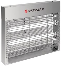 Eazyzap LED insectenverdelger 8W geborsteld RVS