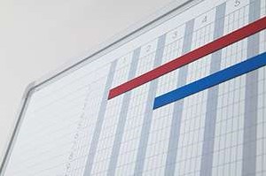 Smit Visual - Planbord Softline profiel 8mm 53 Weken, Afmeting: 60x120 cm-2